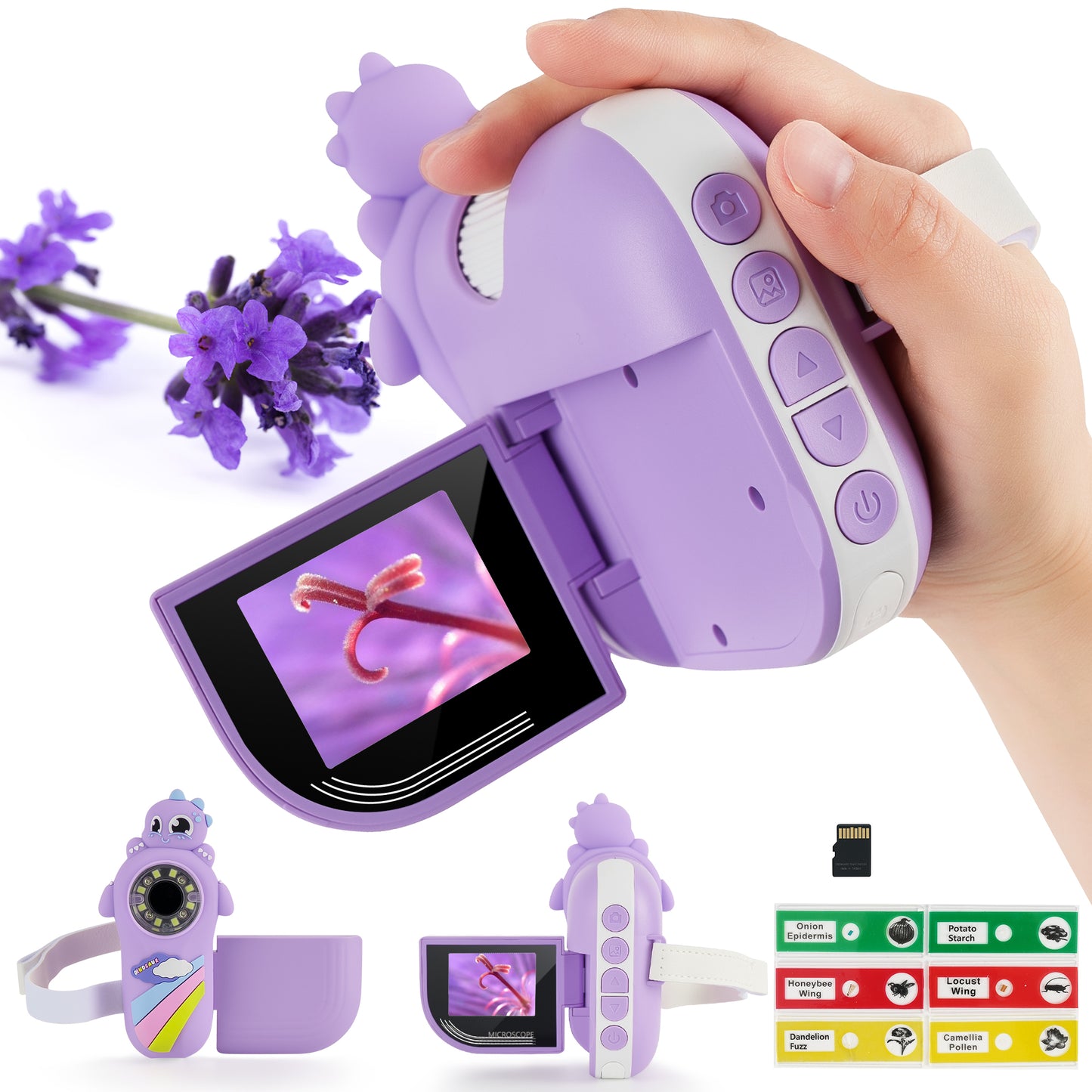 Dino Kids Microscope Vioiet